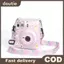 Doutie Cho Fujifilm Instax Mini 12 Vỏ Máy Ảnh Trong Suốt Bảo Vệ Mang Theo Túi Có Dây Đeo Vai Túi Bảo Quản VN