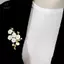 Trâm cài hoa shell Five Plum,corsage ngọc trai, phụ kiện thời trang đa năng
