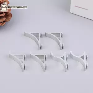 Cheenm 6 Chiếc Kim Loại K Loại Tủ Đông Kệ Kẹp Tủ Lạnh Hỗ Trợ Móc Làm Mát Kệ Nẹp Tủ Lạnh Đồ Uống Tủ Kệ Bule VN