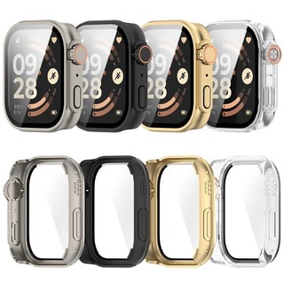 Đồng Hồ Bảo Vệ Màn Hình Dành Cho Redmi watch6 Kính Cường Lực + PC Ốp Lưng Khung Ốp Lưng Cho Redmi Watch 6 Vỏ PC Cứng Toàn Diện