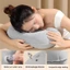 Gối U bơm hơi siêu nhẹ Gối cổ du lịch Đệm khí di động Hỗ trợ cổ