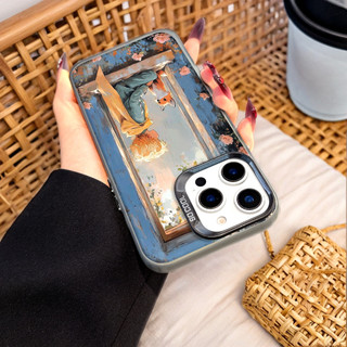 Ốp Lưng Iphone Phim hoạt hình thời trang Cho Iphone 7 xs xr 11 12 13 14 15 16 Pro Max Plus The Little Prince window