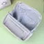 HFTOY Túi đựng mỹ phẩm cầm tay dung tích lớn Lưu trữ máy tính để bàn dọc Túi đựng mỹ phẩm đa chức năng Túi đựng bút văn phòng phẩm ~