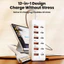 Bộ chia USB đa cổng 12 trong 1 Dải nguồn 66W 6USB + 6Type C Sạc nhanh USB HUB Adapter Ổ cắm cho điện thoại Văn phòng tại nhà