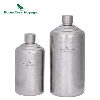 Bình Titan Boundless Voyage 500ml / 1000ml Bình Rượu Di Động Chống Rò Rỉ Cho Ngoài Trời & Du Lịch