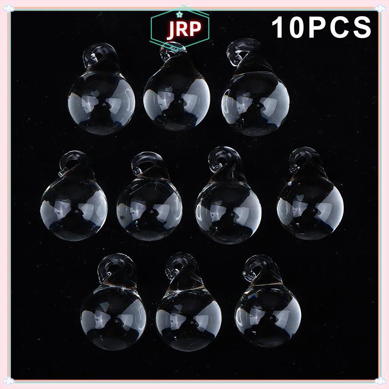 JRP 10 Chiếc Trong Suốt Pha Lê Mưa Treo Mặt Dây Đèn Chùm Hạt Thủy Tinh Rèm Phụ Kiện Treo Trang Trí Phần DIY JRP
