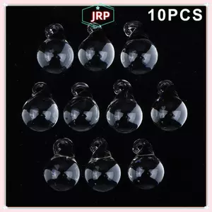 JRP 10 Chiếc Trong Suốt Pha Lê Mưa Treo Mặt Dây Đèn Chùm Hạt Thủy Tinh Rèm Phụ Kiện Treo Trang Trí Phần DIY JRP