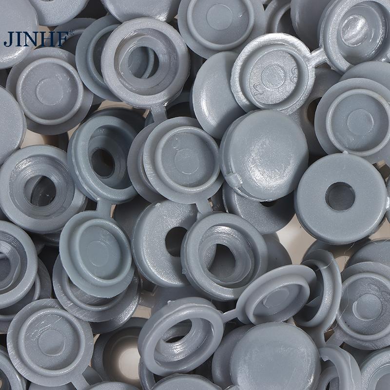 JINHF 100 Chiếc Nắp Đầu Vít Thiết Thực Tự Bắt Vít Đai Ốc Bu Lông Vỏ Bảo Vệ HOT