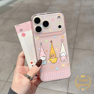 Ốp điện thoại mềm mờ bảo vệ siêu mỏng hoạt hình dễ thương cho IPhone Air 17 16 13 11 12 15 14 Pro Max 14 16 15 Plus