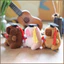 Capybara Dễ Thương Với Mũ Tốt Nghiệp Búp Bê Sang Trọng Quà Tặng Tốt Nghiệp Cho Bạn Bè Túi Mặt Dây Chuyền Móc Khóa Đồ Chơi Nhồi Bông