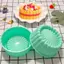 TRTR 6 Inch Bánh Charlotte Chảo Silicon Phô Mai Nonsti Tròn Khuôn Nướng Bánh Khuôn Bánh Cho Dâu Shortcake Tart Pie VN