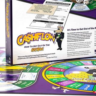 Board Games Rich Dad Poor Dad Cash Flow Rat Race Game