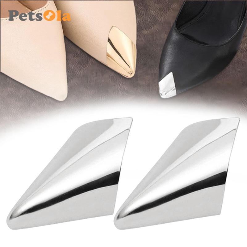2 Gói Miếng Dán Bảo Vệ Giày Nhọn, Nắp Cho Đầu Gót Cao, Nắp Mũi Cho Giày Bốt