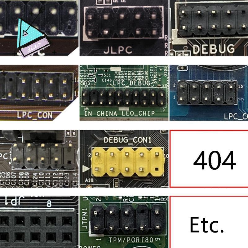 Thẻ chẩn đoán TL611 PRO, Thẻ chẩn đoán Pcie cho bo mạch chủ Pci để bàn cho máy tính để bàn và máy tính xách tay (Đen)