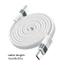 Cáp cuộn dây từ tính BTM 240W có thể điều chỉnh độ dài bện Thiết kế phẳng để lưu trữ TangleFree Sạc linh hoạt