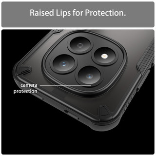 UFLAXE AMOR - Dành cho Xiaomi Redmi Note 15 / Redmi Note 15 Pro Plus 5G - Ốp cứng mờ chống sốc, Ốp điện thoại bảo vệ toàn diện chống vân tay