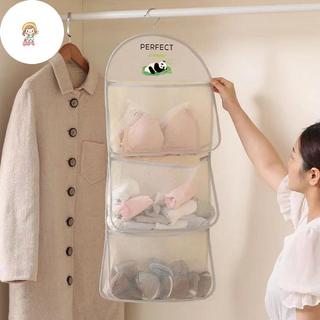 TWE Quần Lót Túi Bảo Quản Treo Tường Túi Lưới Thoáng Khí Sos Túi Bảo Quản Tủ Quần Áo Tổ Chức Búp Bê Túi Bảo Quản VN
