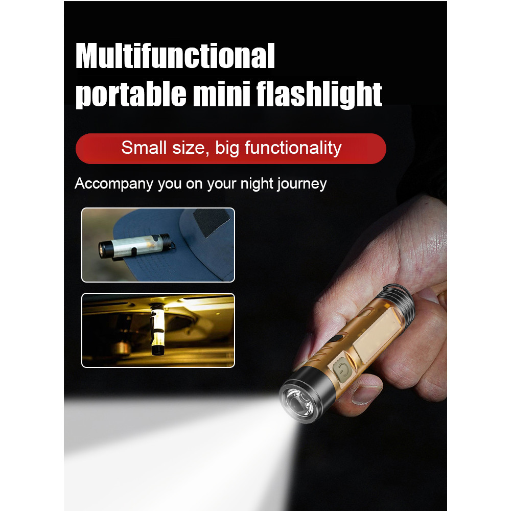 Đèn Pin Móc Khóa Mini - Hình ảnh thực tế