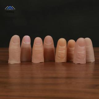 ELBBKG Chân Giả Ngón Tay Giả Mô Phỏng Cots Cắt Tỉa Găng Tay Silicon Biến Mất Để Chơi Triy Đạo Cụ Prank Mới