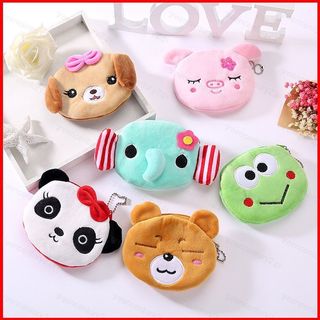 GC2 HOT sang trọng dễ thương ví đựng tiền xu vải hoạt hình nữ túi chìa khóa ví nhỏ quà tặng CG2