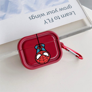 Vỏ chống rơi người nhện dễ thương cho AirPods 2 3 4 S PRO PRO PRO2 PRO3 Vỏ nhựa TPU mềm JTEJ