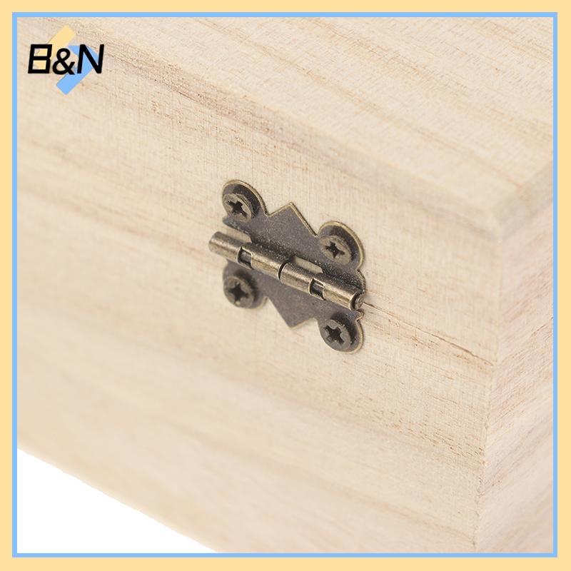 Hộp đựng đa năng bằng gỗ B & N có nắp Hộp đựng đồ trang sức Trang trí nội thất.