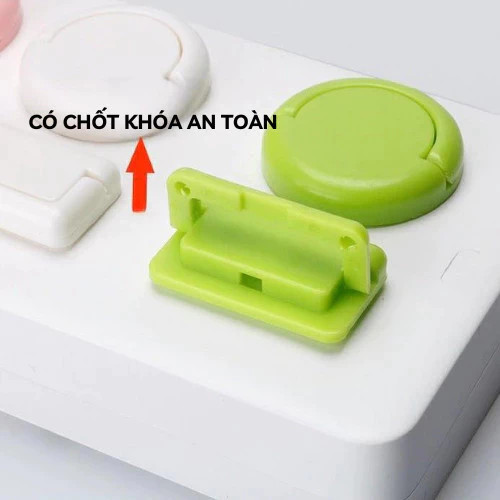 Nút Bịt Ổ Cắm Điện Chống Giật 2 Chân 3 Chân An Toàn Cho Bé Nhựa ABS Cách Nhiệt Điện
