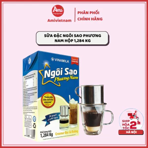 Sữa Đặc Vinamilk Ngôi Sao Phương Nam (Xanh Dương) 1,284Kg - Sữa Nguyên Chất, Chất Lượng Cao