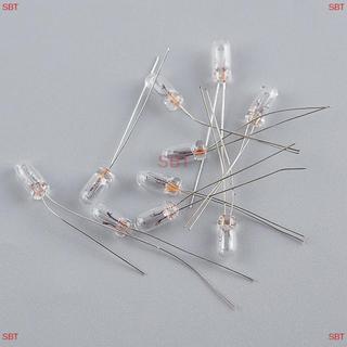 [SB] 10 chiếc Mini 3 / 4 / 5mm 3 / 6 / 12 / 24V Bóng đèn Edison Sợi đốt gạo MỚI