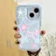 Năm mới pháo hoa ngựa cho 17 16 15PROMAX trường hợp điện thoại IPhone17 lỗ lớn 16 13 trống gói