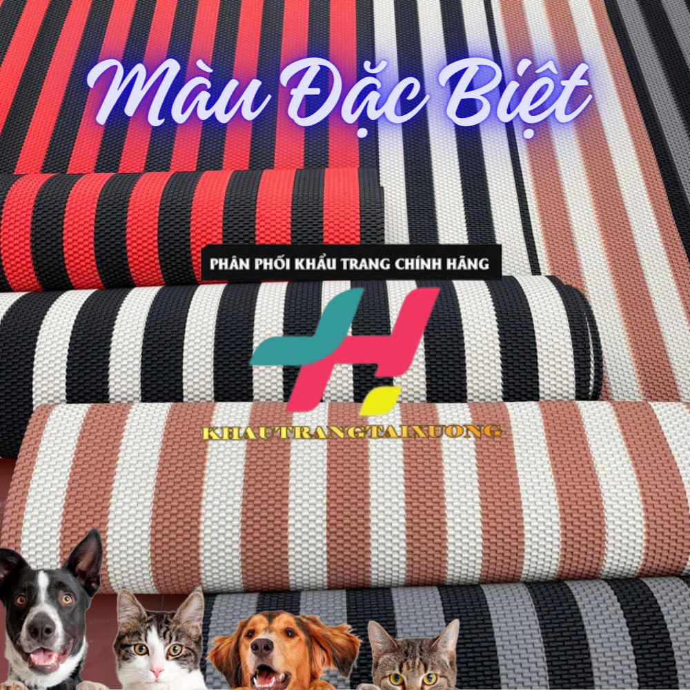 (LOẠI DẦY) Tấm Lót Sàn Chuồng 80cm x 60cm Cao Su Cao Cấp Dễ Vệ Sinh Cho Chó Mèo Dog & Cat - Bảo hành 12 tháng