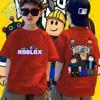 COD✅ (Hồ Chí Minh)DREAMY BABY Áo thun ngắn tay trẻ em, in họa tiết Roblox, phong cách Mỹ.