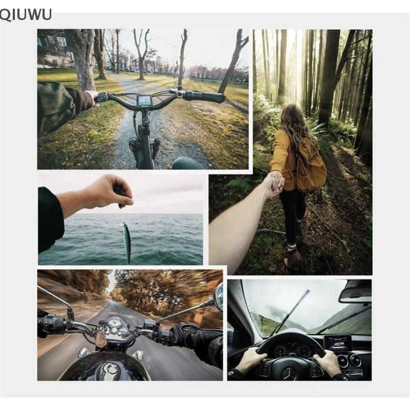 QIUWU Điện Thoại Di Động Ngực Gắn Dây Đeo Giá Đỡ Điện Thoại Di Động Kẹp Camera Hành Động.