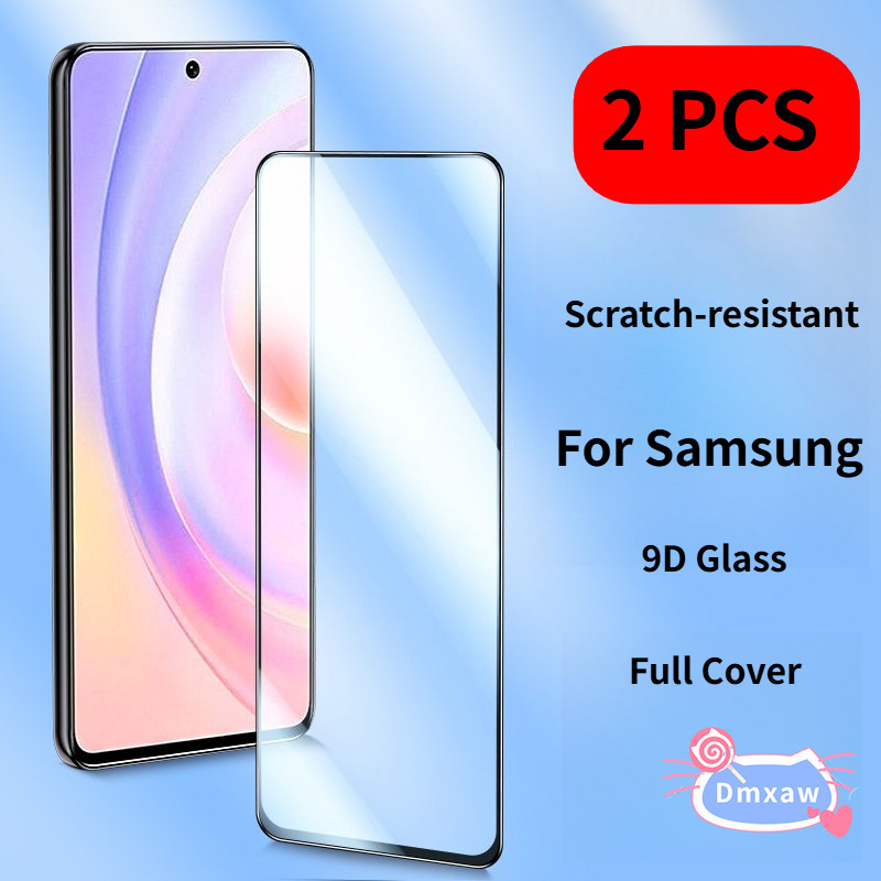 Kính Cường Lực Bảo Vệ Màn Hình Full Cover 9D Cho Samsung Galaxy S26 S25 Plus Ultra FE Edge A57 A56 A36 A37 A07 M56 4G 5G S26 + S25 + Kính Màn Hình