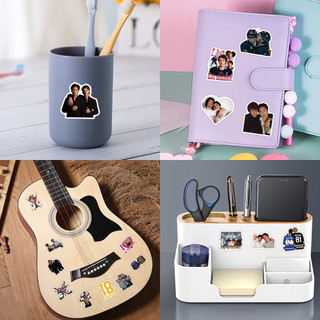 63 Chiếc Tivi Làm Nóng Cạnh Tranh Miếng Dán Trang Trí Bình Nước Notebook Miếng Dán Trang Trí Chống Thấm Nước
