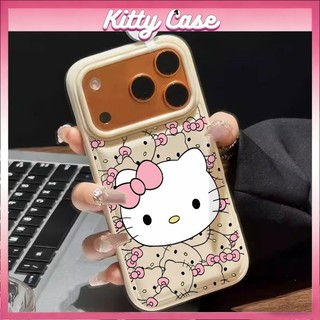Ốp lưng iPhone 11/12/13/XR/14/15/16/17/7/XR Pro Max Plus cấu trúc khí nang họa tiết hình ảnh mèo hoạt hình quanh viền