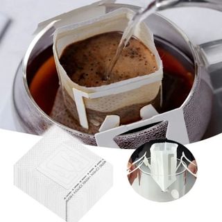 Phin giấy cà phê dùng một lần, sạch sẽ không cần rửa, Phin giấy pha cà phê, Set 50c, túi lọc cà phê, tiện dụng