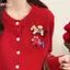 HFSHY Áo và Khăn Thổ Cẩm Duyên Dáng Pony Trâm Cài cho Nữ -corsage Phù Hợp Thời Trang
