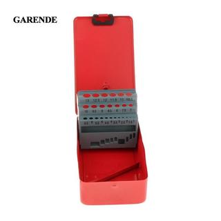 Hộp đựng mũi khoan xoắn Garende Giá đỡ mũi khoan kim loại rỗng Hộp đựng chỉ mục