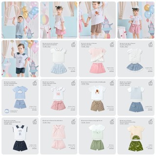 La Pomme SS26.T2.3 Tổng hợp Bộ cộc tay cho bé 6m-5y