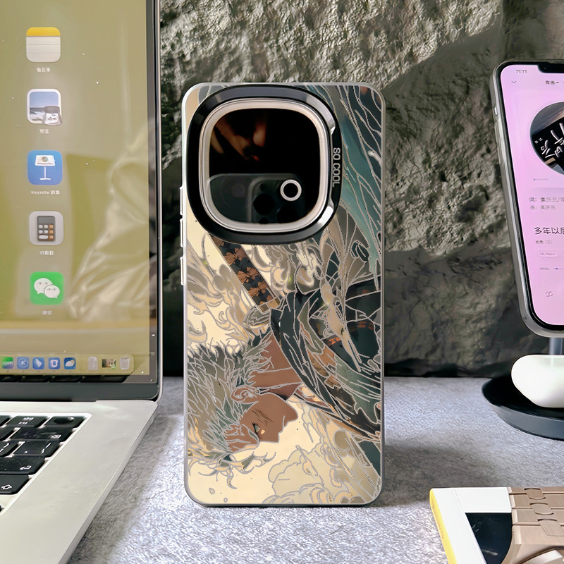 Dành Cho iQOO 15 13 12 Pro Z11 Z10 Turbo Pro Z9 Neo 11 10 / 9 One Piece Luffy Zoro Micro Matte Vỏ Điện Thoại Cứng Cho iQOO Z9 Turbo Z8 Vỏ IQOO Chống Sốc