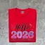 TRẮNG MÀU NỮ MÃ MỚI CHÀO MỪNG 2026 UNISEX TRỊNH Nam CODE01 YEAR