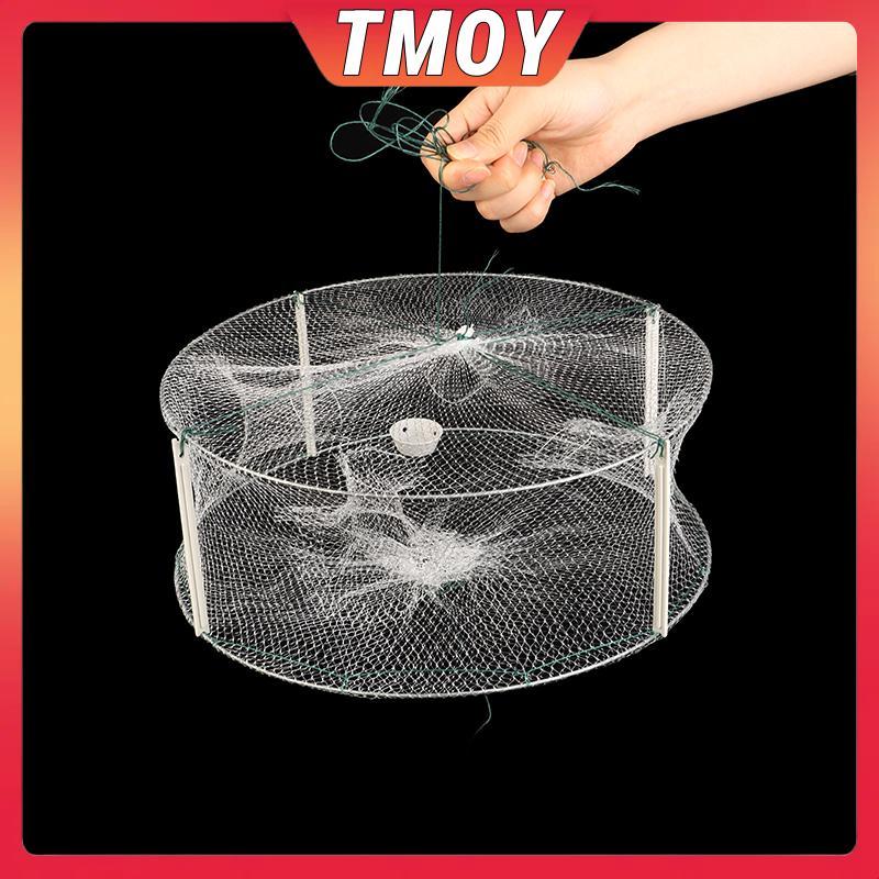 Bẫy cá và tôm có thể gập lại, tiện lợi cho việc bắt cua và tôm hùm