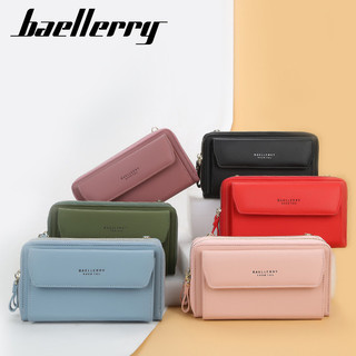 Baellerry Ví Dài Nữ Phong Cách Hàn Quốc Dây Kéo Đôi Dung Tích Lớn Túi Messenger Nữ Thời Trang Phù Hợp Với Túi Điện Thoại Di Động 2026.2.26