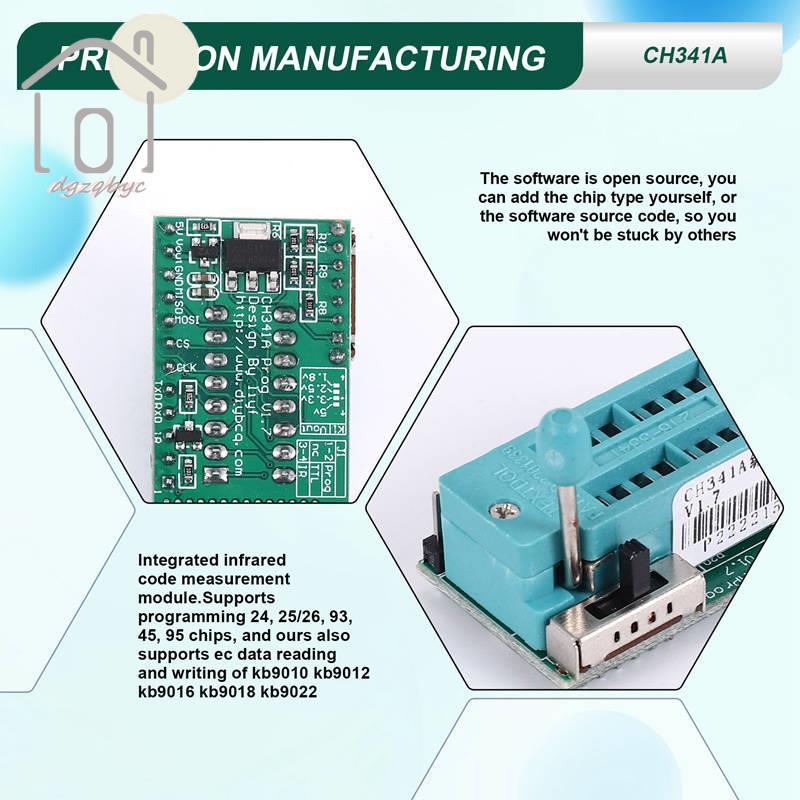 1 Chiếc Kim Loại Ch341A Lập Trình Viên V1.7 1.8V W25Q64Fw W25Q128Fw Phần