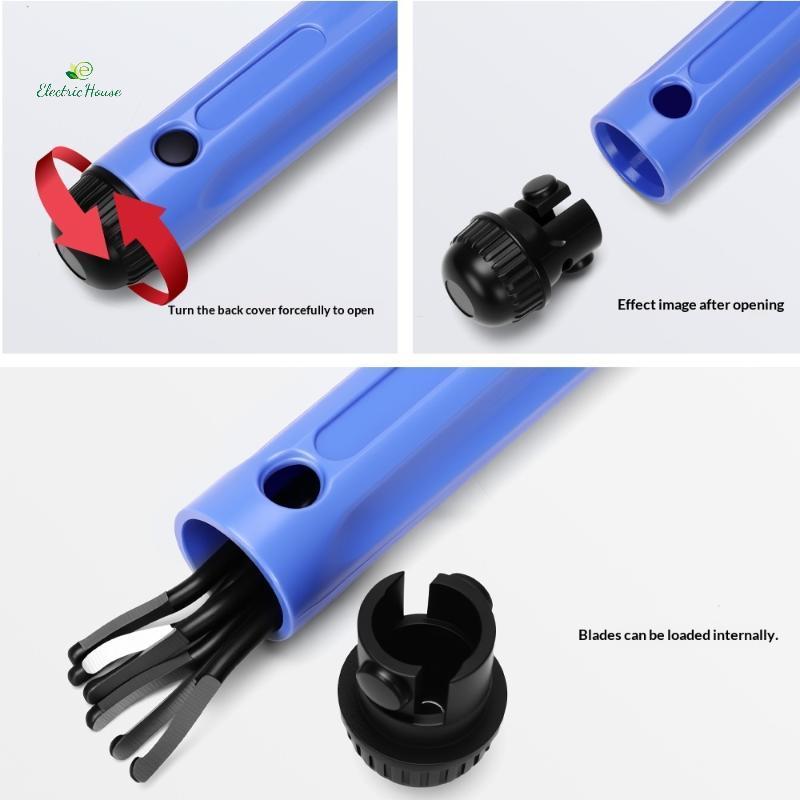 [Nhà Điện] Dụng Cụ Deburring Với 10 Thép des, Dụng Cụ Deburring Đầu Xoay 360 Độ Cho Nhựa Kim Loại Nhựa In 3D Gỗ mới