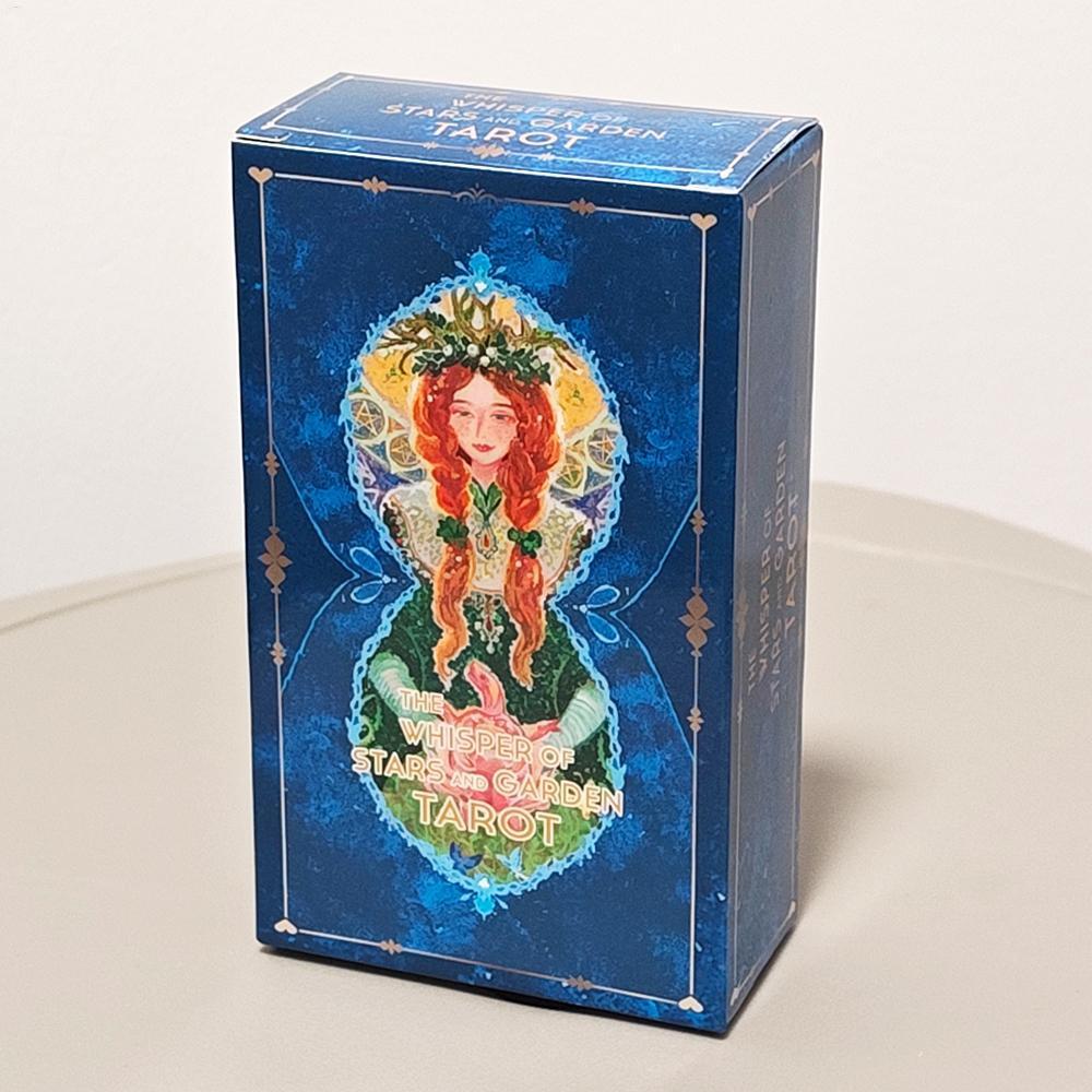 The Whisper of Stars and Garden Tarot Deck 86 Miếng Thẻ Tarot hoạt hình dựa trên hệ thống Rider Waite
