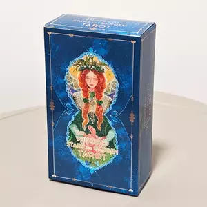 The Whisper of Stars and Garden Tarot Deck 86 Miếng Thẻ Tarot hoạt hình dựa trên hệ thống Rider Waite