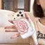 Màu hồng Rose Butterfly cho 16 trường hợp iPhone 17Air Space Case 14 13 11Pro