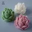 Khuôn silicon 3D hình hoa sen cho nến thơm và xà phòng DIY